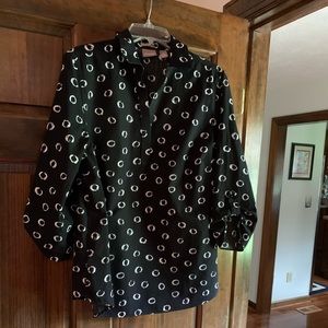 Chico’s Wrinkle Resistant Blouse Sz 2